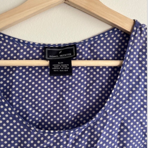 Daniel Hechter Silk Top - Picture 3 of 3